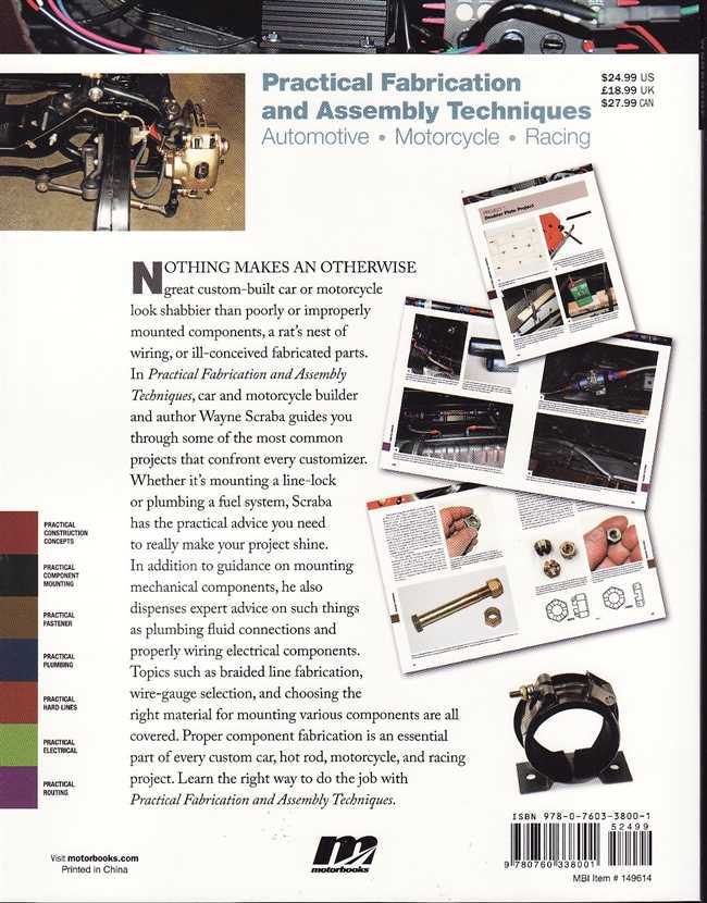 Practical Fabrication and Assembly Techniques Manuals Australia